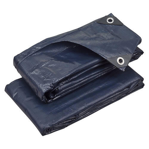 6' x 8' Medium Duty Tarp - Blue, 2 pack