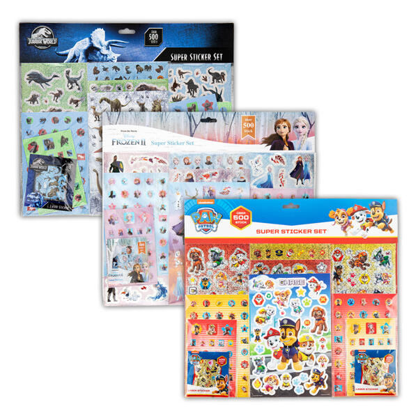 Lizenz-Sticker-Set 500tlg.