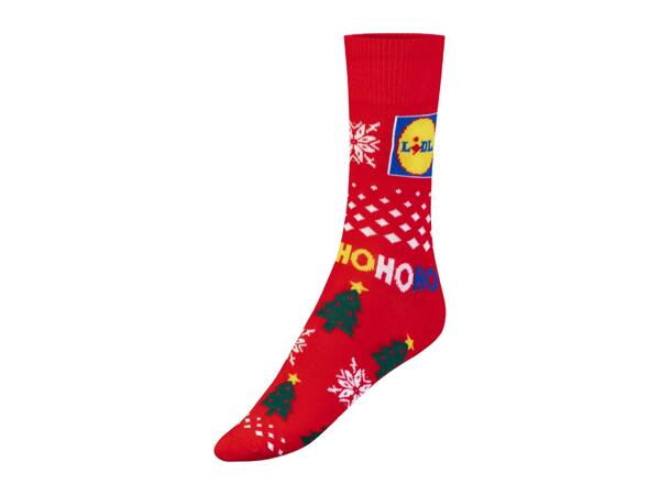 Adult's Lidl Christmas Socks - 1 Pair