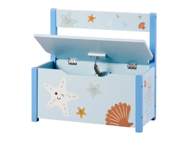 Kids' storage bench