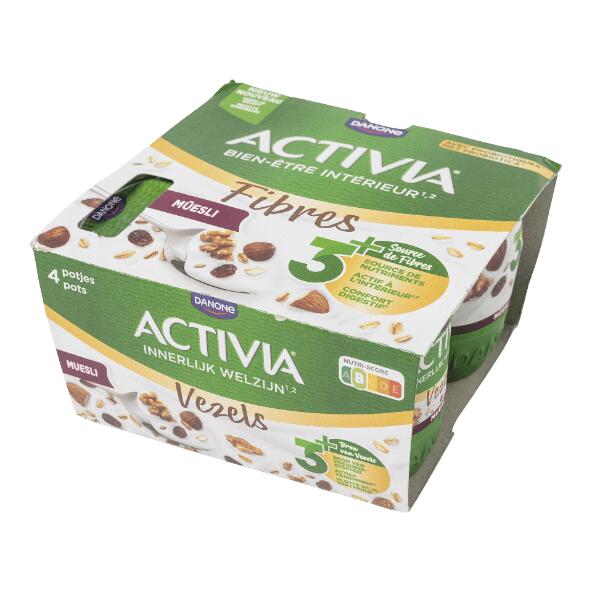 ACTIVIA(R) 				Joghurt mit Ballaststoffen, 4 St.