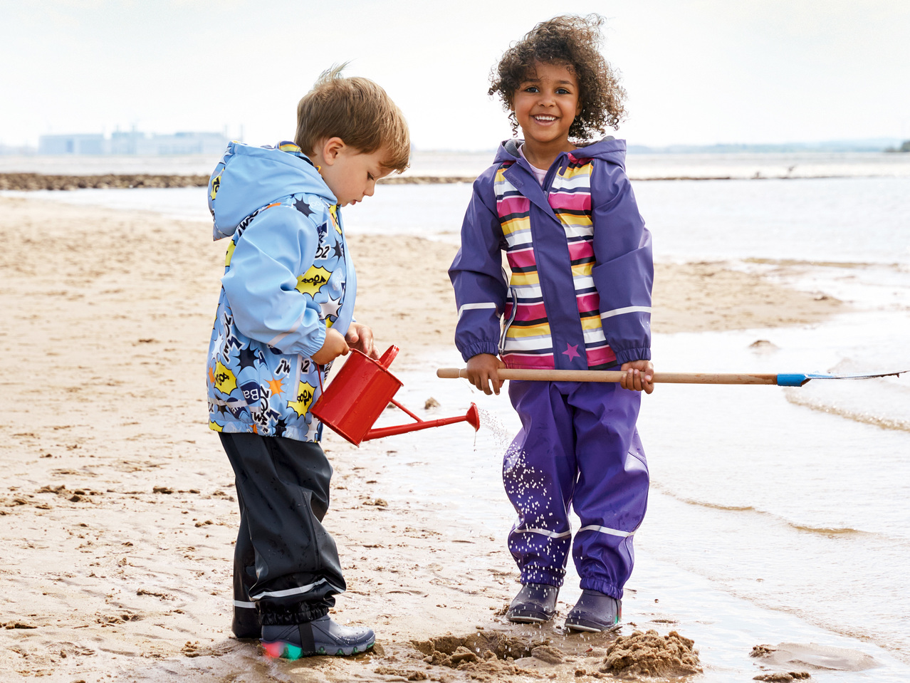 LUPILU(R) Kleinkinder Matsch- und Buddeljacke1
