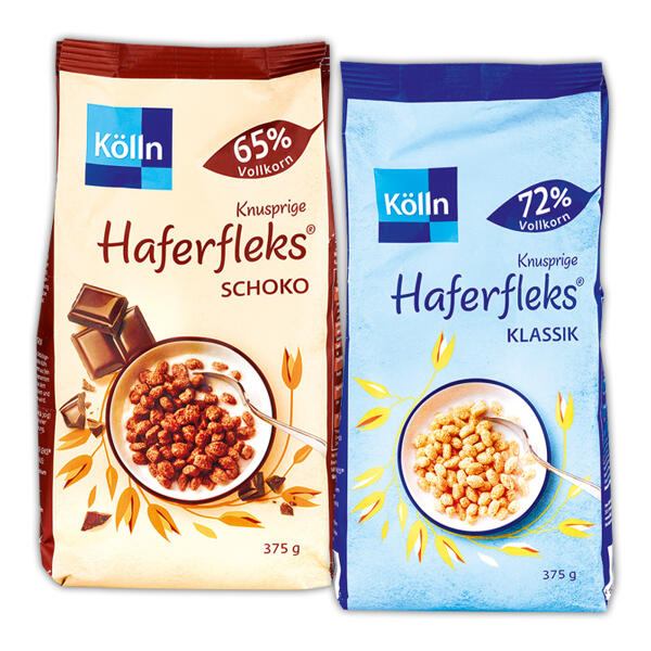 Knusprige Haferfleks