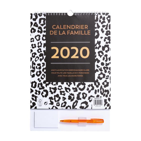 Calendrier familial 2020
