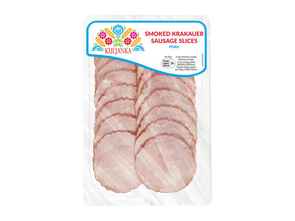 Kuljanka Smoked Kraukuer Sausage Slices