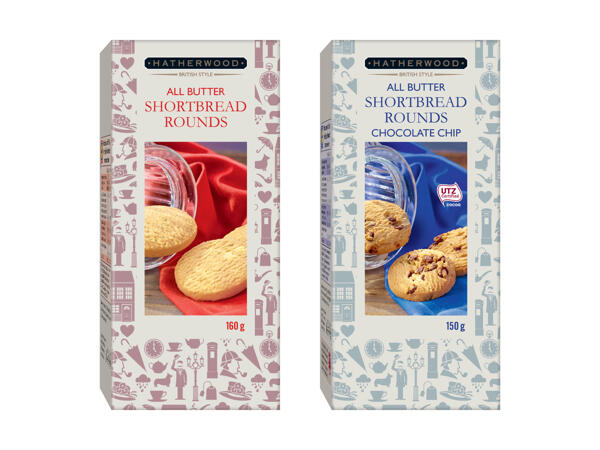 Biscuits ronds shortbread