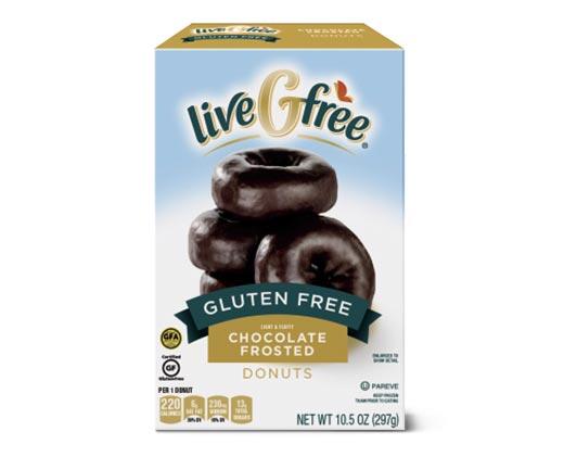 liveGfree 
 Glazed or Chocolate Gluten Free Donuts