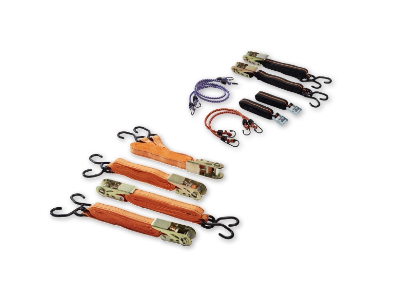 POWERFIX Ratchet Strap Set/ Luggage Strap Set