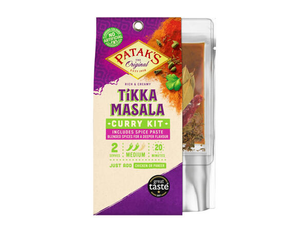 Patak's Tikka Masala Curry Kit - Lidl - Great Britain - Specials archive