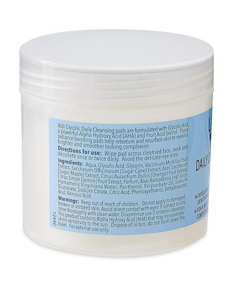 Lacura Glycolic Pads 60 Pack