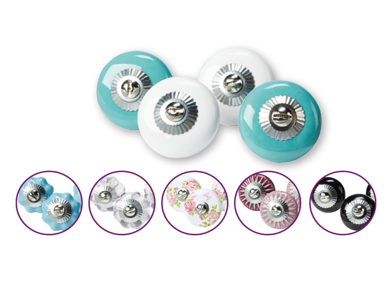 Melinera(R) Ø3.5cm Decorative Furniture Knobs