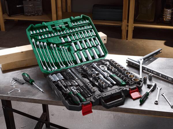 Steckschlüssel-Set, 216-teilig