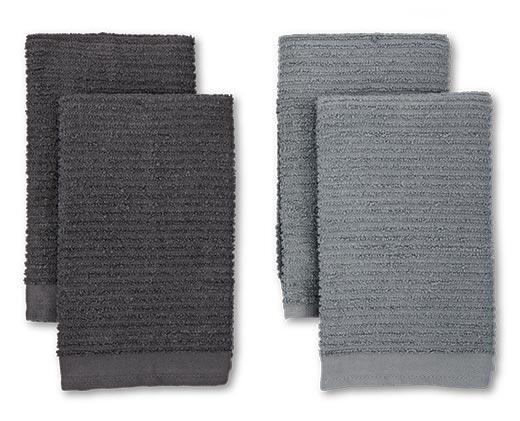 Huntington Home 4Pk Bar Mop Towels or 4Pk Scrubber Dishcloths