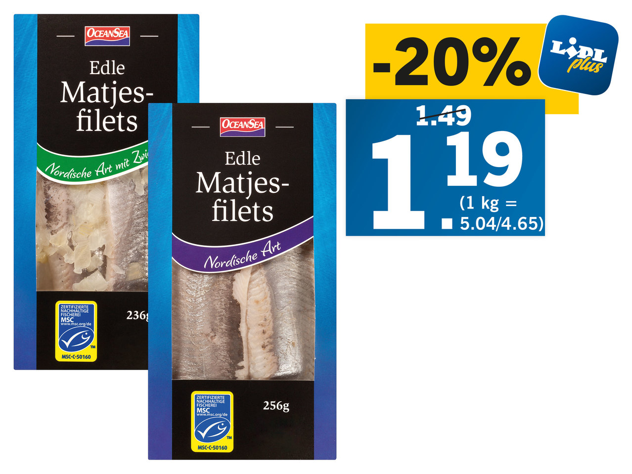 OCEAN SEA Edle Matjesfilets