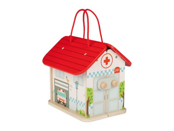 Playtive Portable Doll's House - 7 piece set