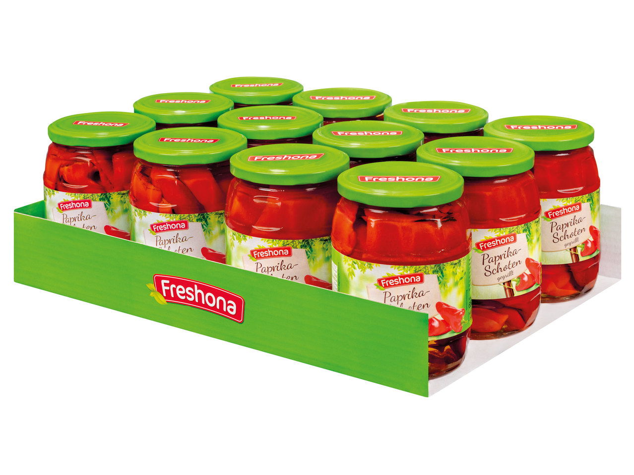 FRESHONA Paprikaschoten geröstet