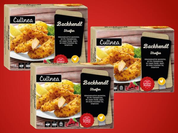 Backhendl Streifen