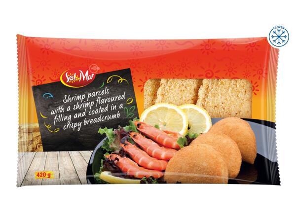 Sol & Mar Shrimp Parcels with a Shrimp Flavoured Filling in A Crispy Breadcrumb