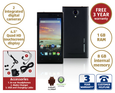 Smartphone MEDION(R) LIFE(R) P4502