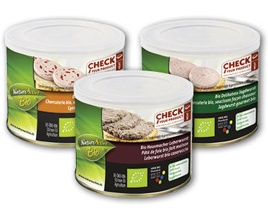 NATURE ACTIVE BIO Charcuterie bio en conserve