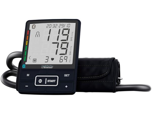 Upper arm blood pressure monitor