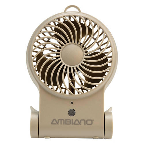 3.5" Portable Fan - Silver