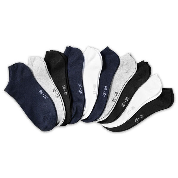 Sneaker-Socken 10 Paar