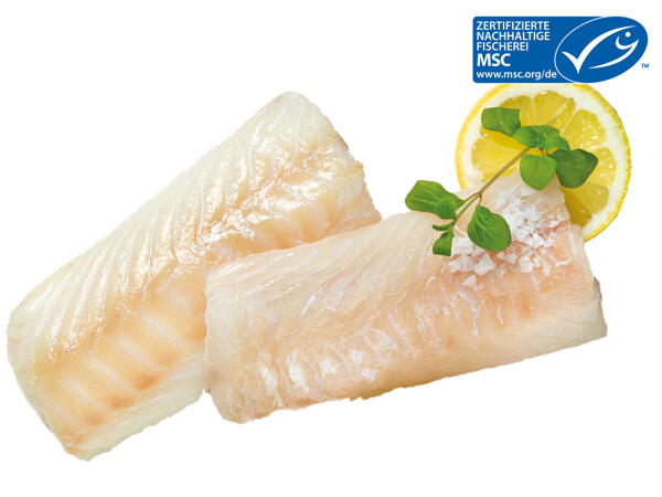 Frisches Kabeljaufilet