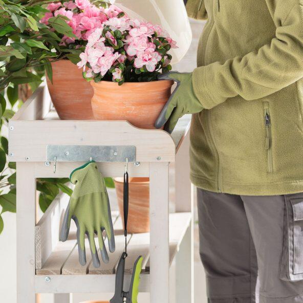 GARDENLINE(R) 				Gants de jardinage, 2 paires