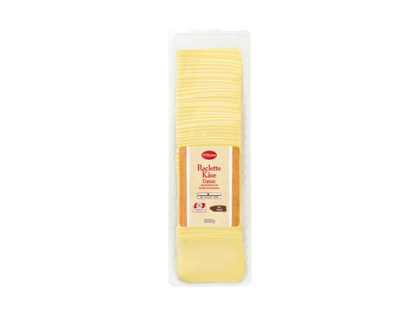 Raclettekäse in Scheiben