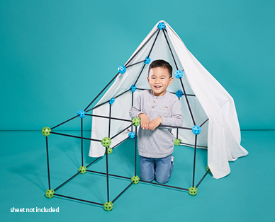 77pc Indoor Fort Frame
