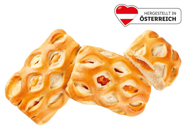 Marillen-Topfen Tasche