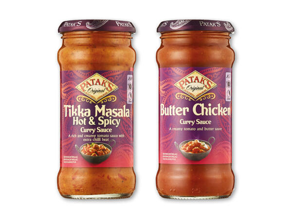 Pataks sauce