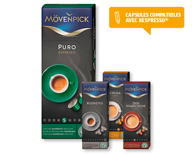 Capsules de café MÖVENPICK
