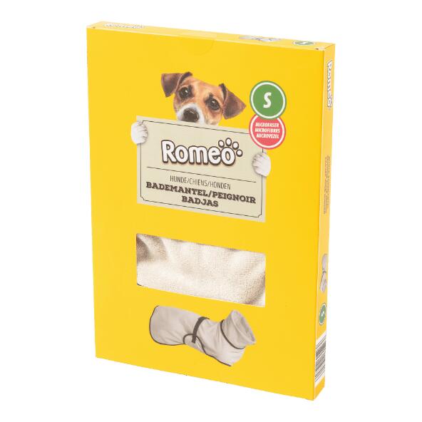 ROMEO(R) 				Peignoir pour chiens