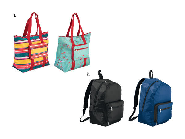 Sac/sac à dos pliable
