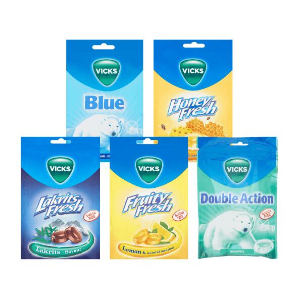 VICKS 	 				Halspastiller