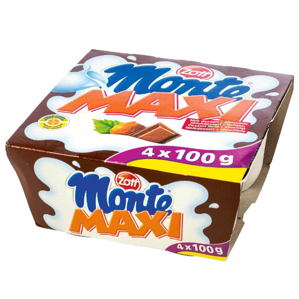 Monte Maxi-melkdessert, 4 st.