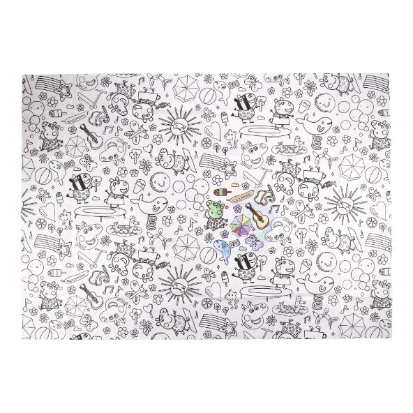 HOME CREATION(R)/HARRY POTTER(R)/PEPPA PIG(R) 				Papiertischdecke zum Ausmalen