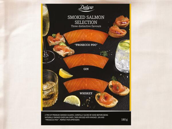 Geräuchertes Lachs Trio