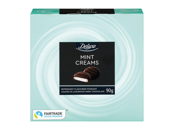 Deluxe Dark Chocolate Fondant Cremes assorted