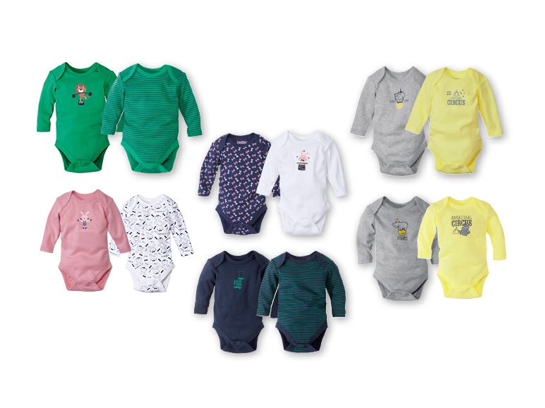 LUPILU Baby Long-Sleeved Bodysuits