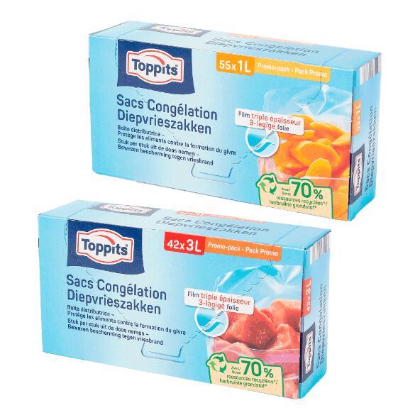 TOPPITS(R) 				Diepvrieszakjes