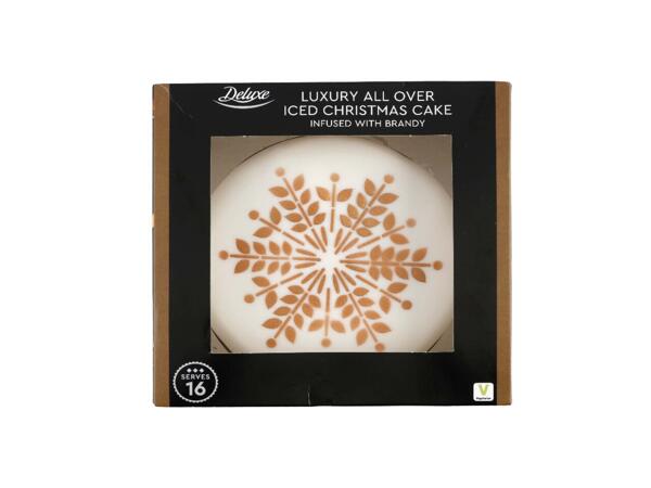Luxury Iced Christmas Cake