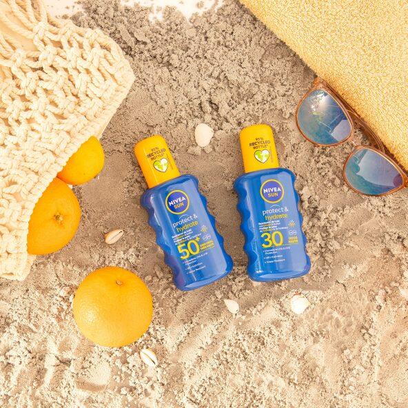 NIVEA(R) 				Sonnenspray LSF 50+