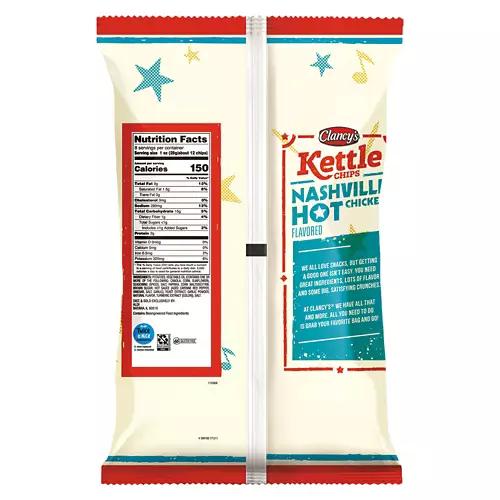 Gluten Free Nashville Hot Chicken Flavored Kettle Chips, 8 oz