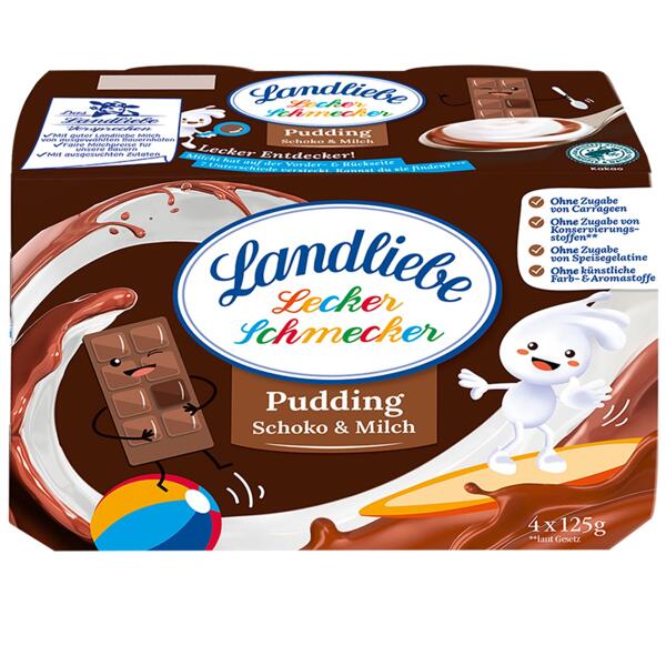 LANDLIEBE Lecker-Schmecker-Pudding 500 g