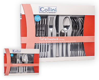 Set di posate da tavola, 24 pezzi COLLINI