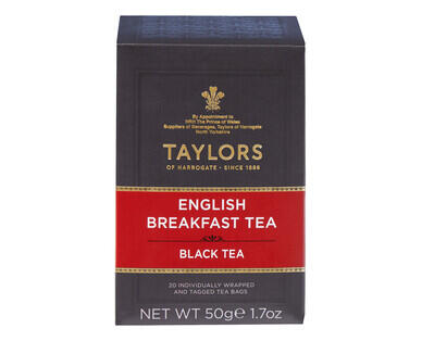 Taylors of Harrogate English Breakfast Tea Bags 20pk/50g