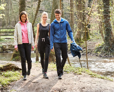 INOC Damen-/Herren-Trail-Leichtwetterjacke
